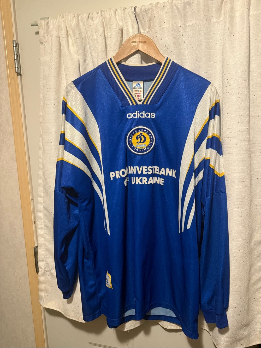 Vintage 1997–1998 Dynamo Kyiv away jersey